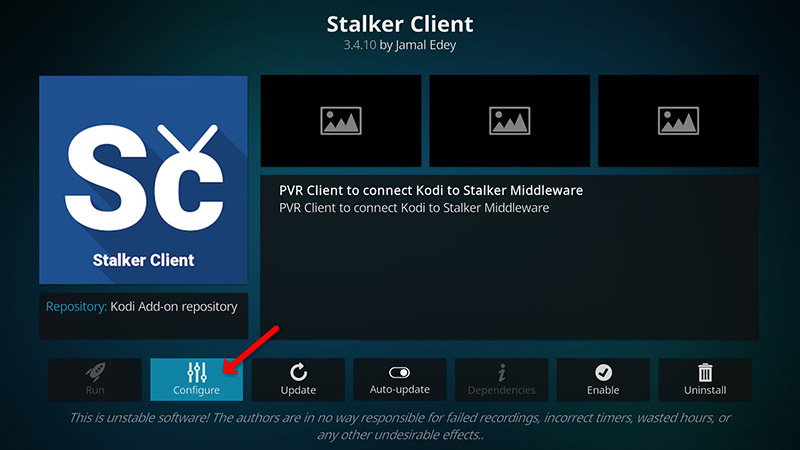 How to setup IPTV on Kodi via Stalker Client
