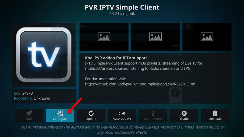 How to setup IPTV on Kodi