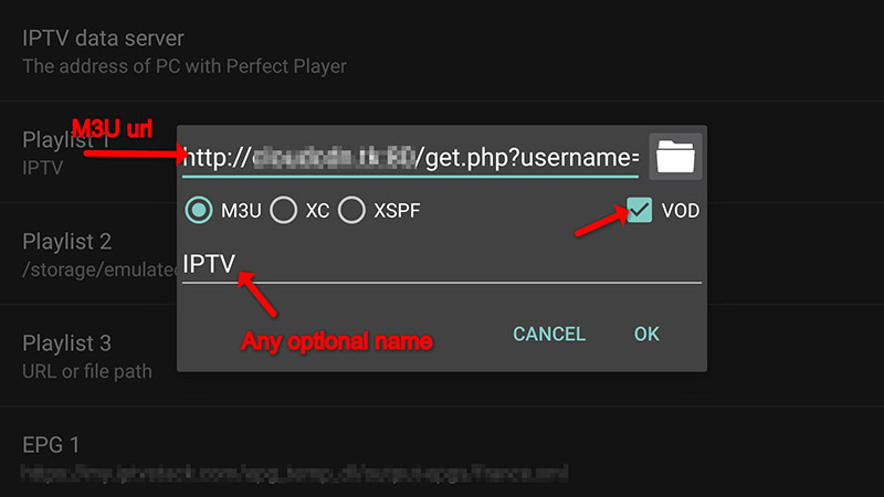 How to setup IPTV on Perfect Player