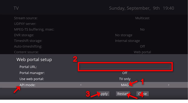 Cómo configurar IPTV en TVIP Box