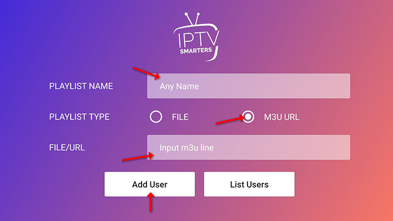 iptv pro play list m3u