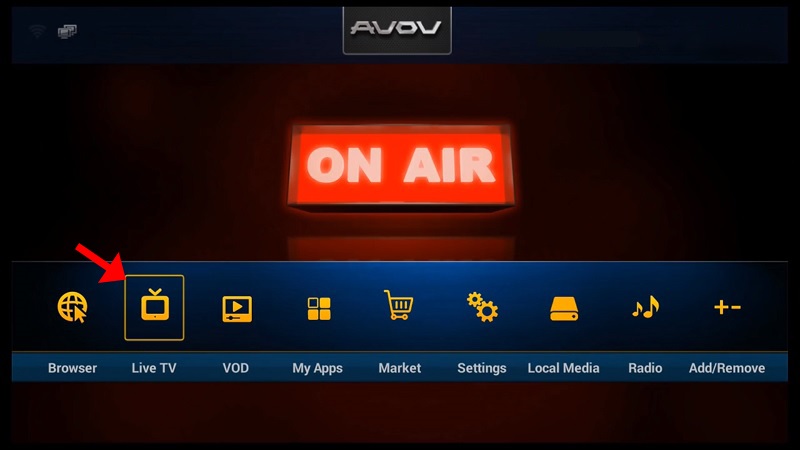 How to setup IPTV on AVOV TVOnline Box