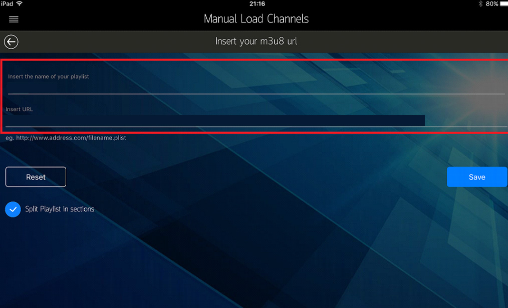 How to setup IPTV on IP Television App