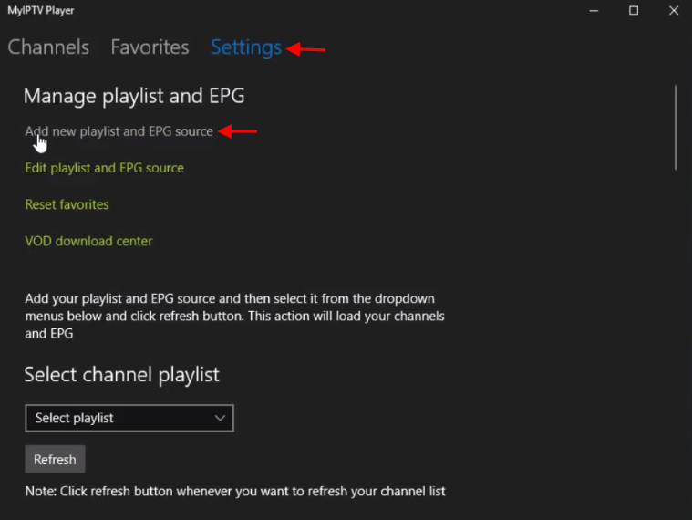 How to use MyIPtv player to setup Iptv on Microsoft Devices?