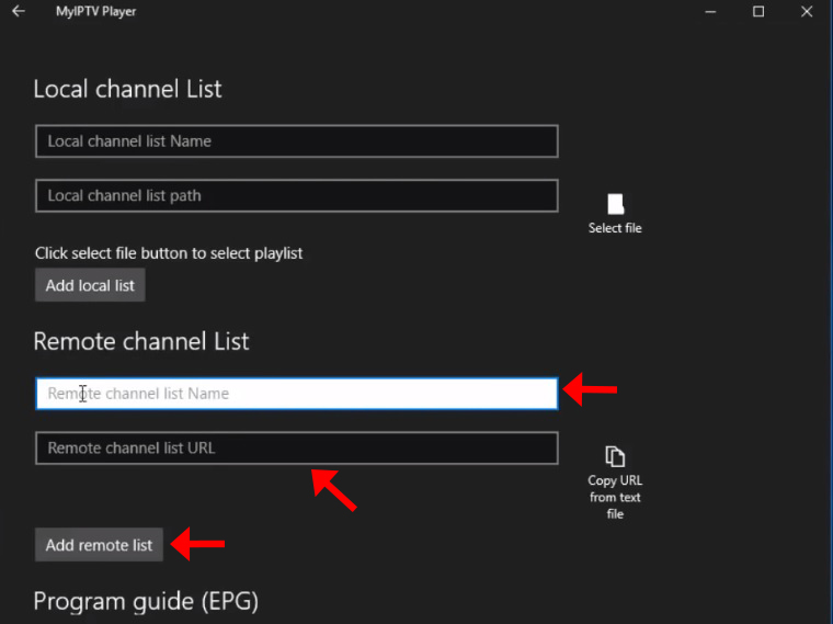 How to use MyIPtv player to setup Iptv on Microsoft Devices?