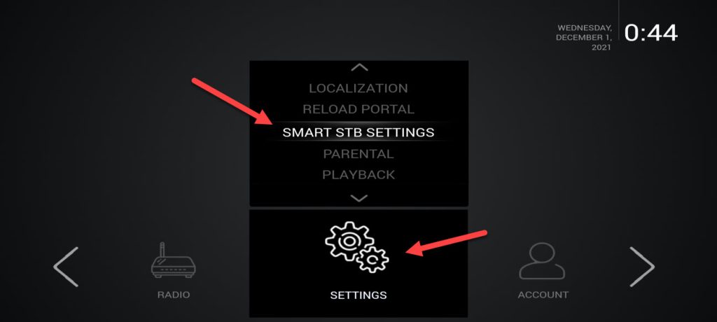 How to setup IPTV on Smart TV via Smart STB