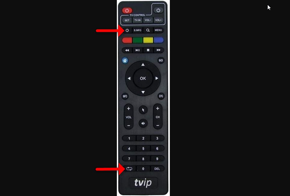 How to fix TVIP remote control problem?